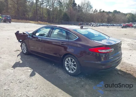 2019 Ford Fusion Hybrid Sel from USA, damaged, VIN 3FA6P0MU4KR267850